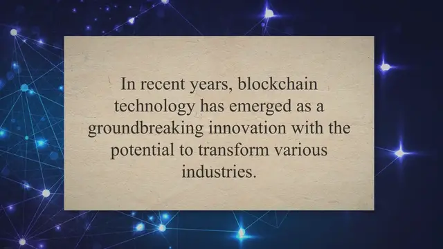 'Video thumbnail for Unraveling the Blockchain Revolution: A Comprehensive Guide to Cryptocurrencies and Their Future'
