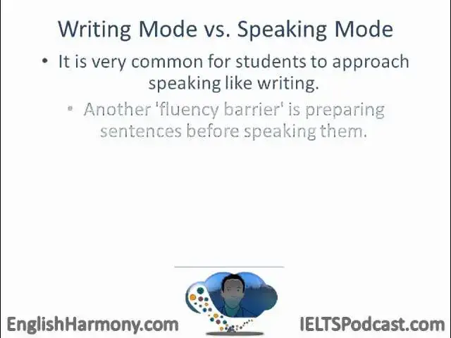 Video thumbnail for How to speak more fluently in the IELTS