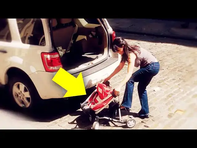 Video thumbnail for Old Man Helps Single Mom Fix Baby Stroller, Next Day Sees Private Jet Landing For Him