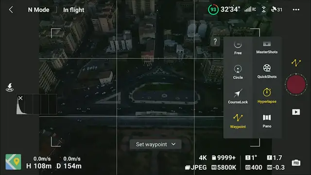Video thumbnail for DJI Mini 3 hyperlapse: how to use Waypoint mode