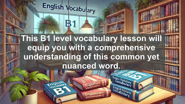 Video thumbnail for 2500 Must Know CEFR B1 Vocabulary - Mastering the Word 'Busy': A B1 Level Vocabulary Lesson
