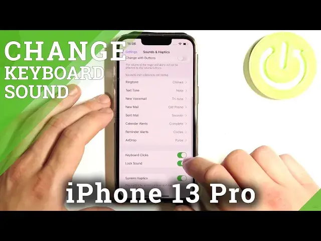 Video thumbnail for How to Enable/Disable Keyboard Clicks on iPhone 13 Pro - Set Up Touch Sounds
