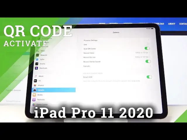 Video thumbnail for How to Allow Camera to Scan QR Codes in iPad Pro 11 2020 – QR Scanner