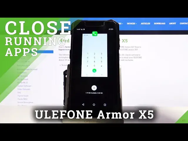 Video thumbnail for How to Turn Off Background Apps in ULEFONE Armor X5 - Close Running Apps