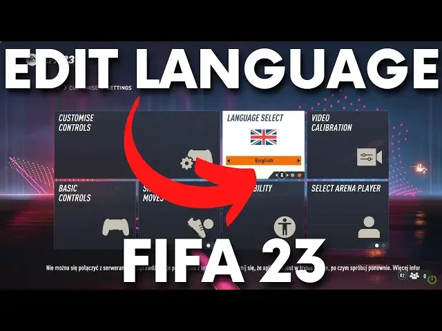 'Video thumbnail for How to Change Language in FIFA 23 - Edit Game Language'