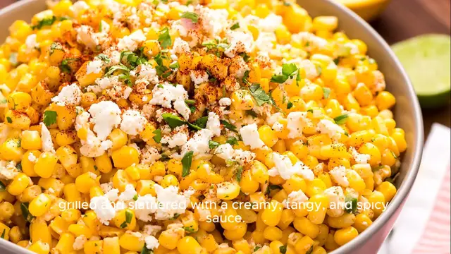 Video thumbnail for Mexican corn recipe