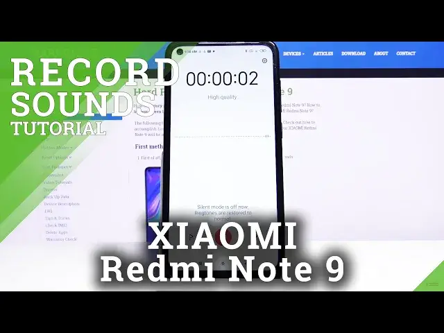'Video thumbnail for How to Record Sounds in XIAOMI Redmi Note 9 – Find Sound Recorder'