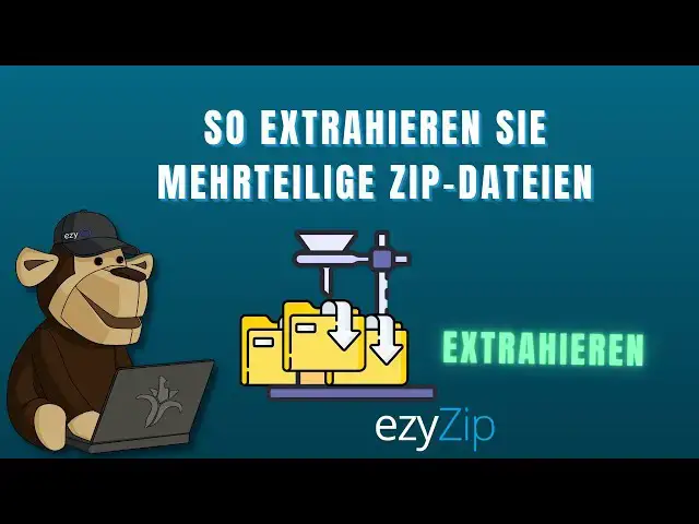 Video thumbnail for Geteilte ZIP-Dateien Extrahieren | Mehrteilige ZIP-Dateien Online Zusammenführen
