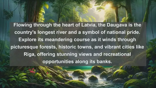 Video thumbnail for Discover Latvia's Hidden Gems: Top 10 Famous Rivers in Latvia