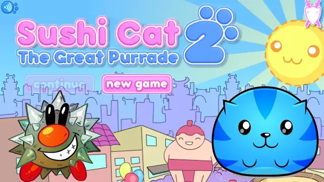 Video thumbnail for Let's Play Sushi Cat 2: The Great Purrade (2) full playthrough
