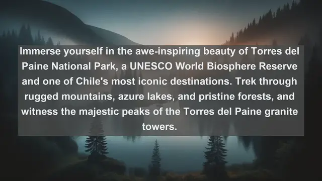 Video thumbnail for Discover Chile: Top 10 Must-See Landmarks and Attractions