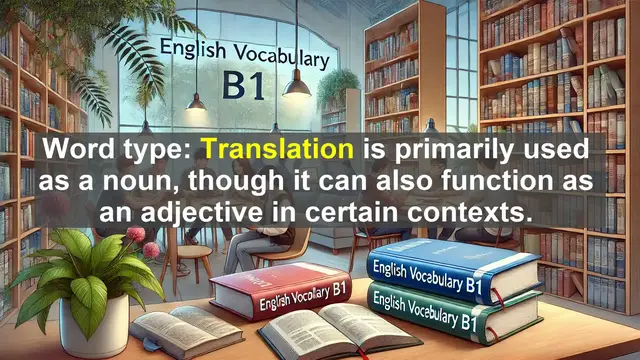 Video thumbnail for 2500 Must Know CEFR B1 Vocabulary - Understanding 'Translation': From Languages to Science