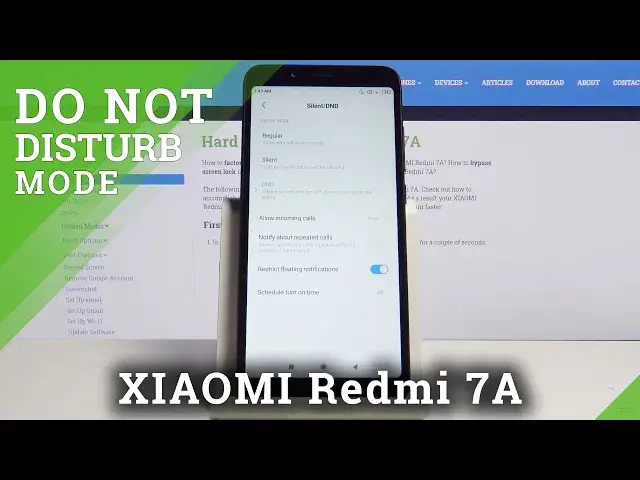 'Video thumbnail for How to Turn On / Off Do Not Disturb Mode in XIAOMI Redmi 7A – DND Mode'