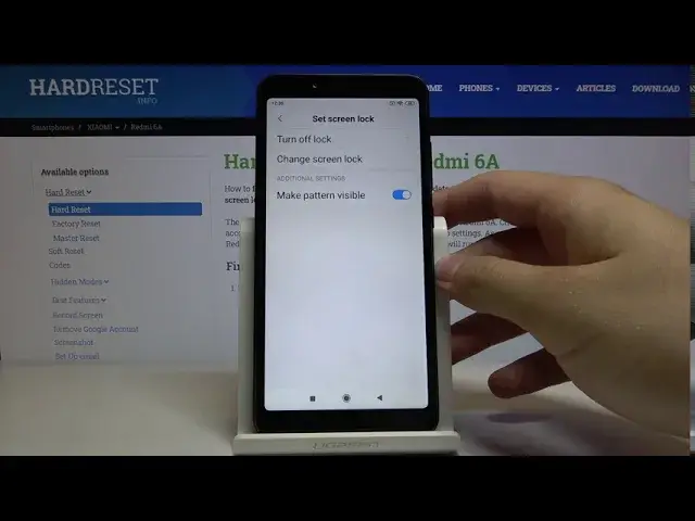 'Video thumbnail for How to Set Up Screen Locks in XIAOMI REDMI 6A – Change Lock Method'