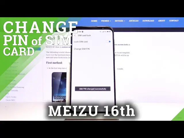 'Video thumbnail for How to Set Up PIN to SIM Card in MEIZU 16TH - Change PIN to SIM'