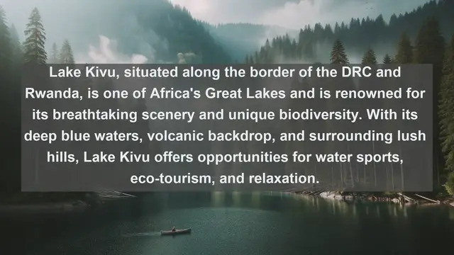 Video thumbnail for Discover the Natural Wonders: Top 10 Famous Lakes in Democratic Republic of the Congo