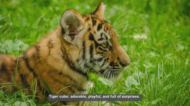 Video thumbnail for 10 Surprising Facts About Tiger Cubs' Early Years