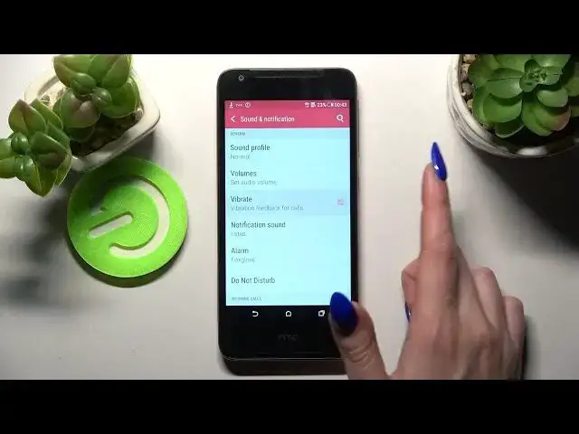 Video thumbnail for How to Find and Enter the Vibration Settings on HTC Desire 628 - Sound Settings
