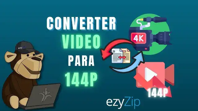 'Video thumbnail for Converter Vídeo Para 144p | Reduza a Resolução Do Vídeo (MP4, MOV,  FLV,  WEBM, WMV, MKV)'