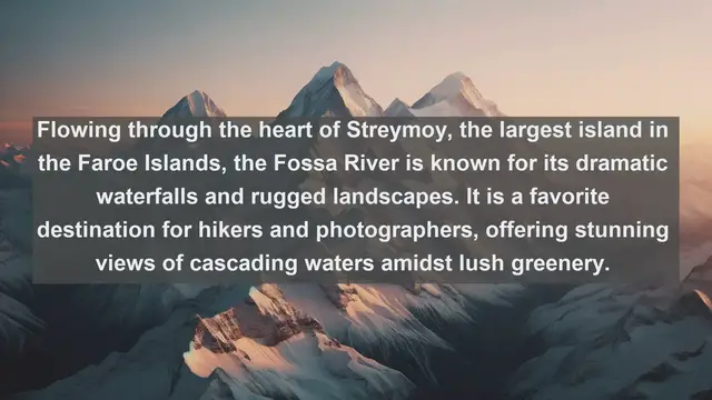 Video thumbnail for Unveiling Nature's Masterpieces: Top 10 Famous Rivers in the Faroe Islands