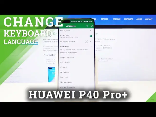 Video thumbnail for How to Change Keyboard Dictionary in HUAWEI P40 Pro+ – Where to Find Keyboard Language