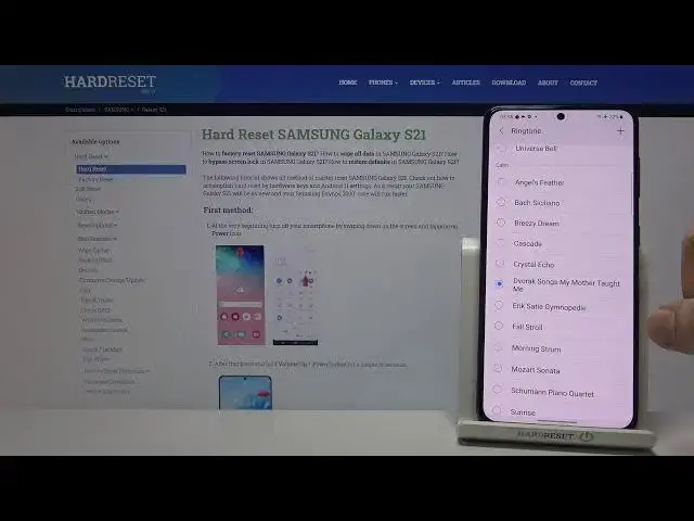'Video thumbnail for Ringtone List Samsung Galaxy S21 – All Default Ringtones'