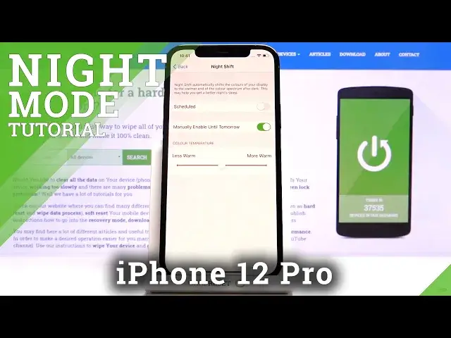 Video thumbnail for How to Activate Night Mode on iPhone 12 Pro – Display Settings