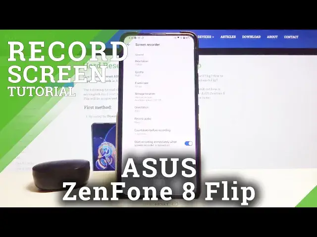 'Video thumbnail for How to Change Sound Settings in Screen Recorder in ASUS ZenFone 8 Flip – Screen Recorder Options'