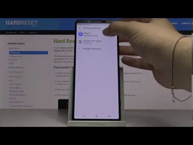 Video thumbnail for How to Enter Correction Options in SONY Xperia II – Find Autocorrection Settings