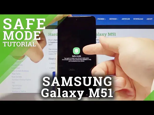 'Video thumbnail for How to Enter Safe Mode in SAMSUNG Galaxy M51 – Open & Quit Safe Mode'