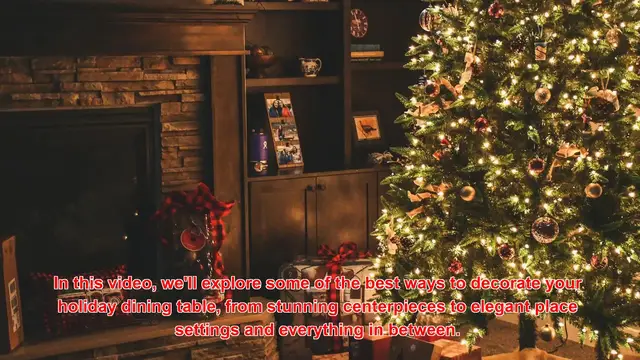 Video thumbnail for What Are The Best Ways To Decorate A Holiday Dining Table?
