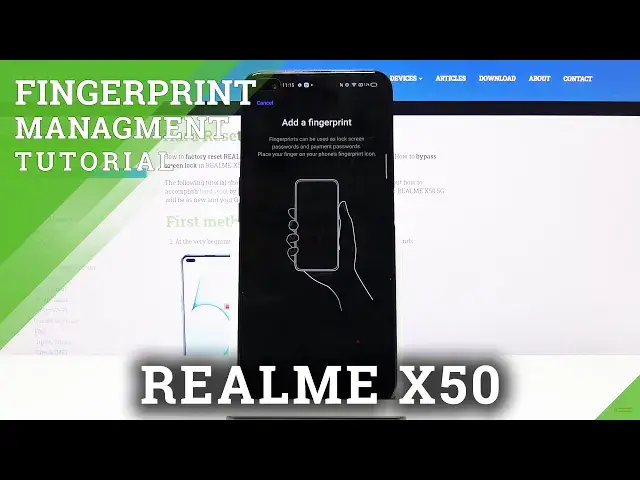 Video thumbnail for How to Add Fingerprint to REALME X50 5G – Fingerprint Unlock