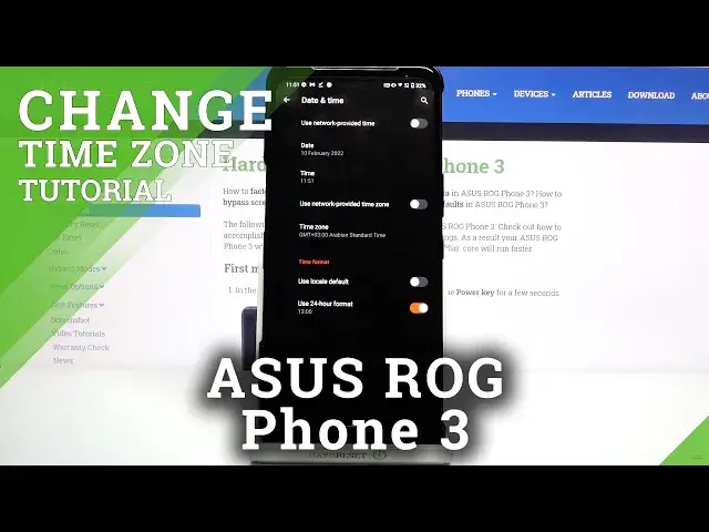 Video thumbnail for How to Change Date / Time in ASUS ROG Phone 3 – Find Time Zone & Clock Format Options