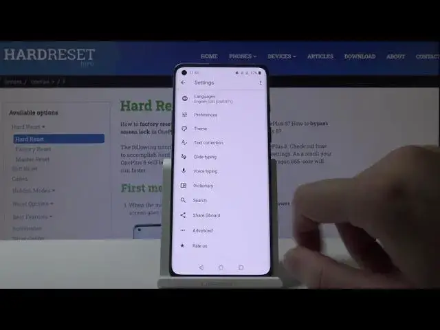 Video thumbnail for How toActivate Auto-Correction in OnePlus 8 - Open Keyboard Settings