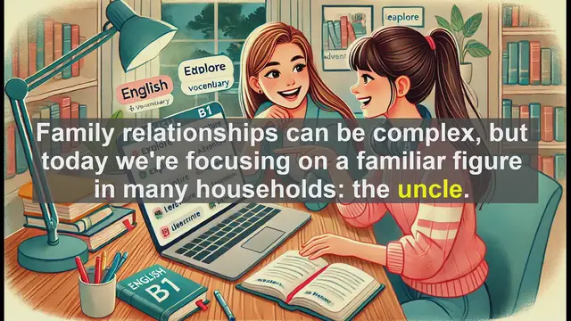 Video thumbnail for 2500 Must Know CEFR B1 Vocabulary - Understanding the Word 'Uncle': A B1 English Guide