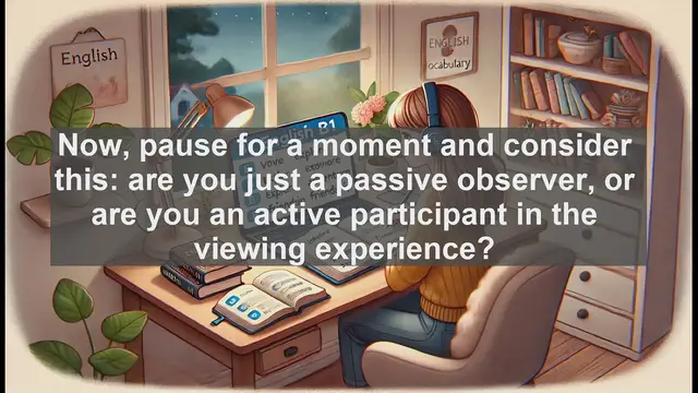 Video thumbnail for 2500 Must Know CEFR B1 Vocabulary - The Word 'Viewer': More Than Just Watching