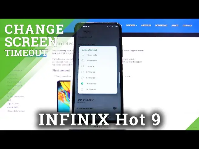 'Video thumbnail for How to Adjust Screen Timeout in INFINIX Hot 9 – Screen Timeout Settings'