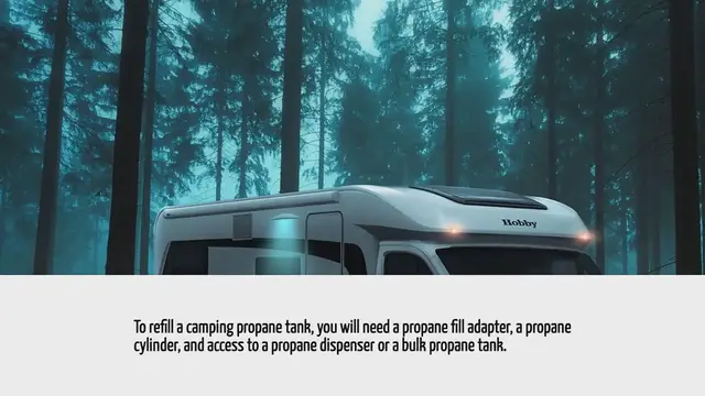 'Video thumbnail for How To Refill Camping Propane Tank'