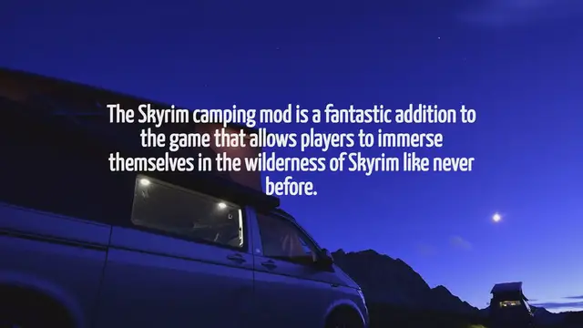 'Video thumbnail for Skyrim Camping Mod How To Use'