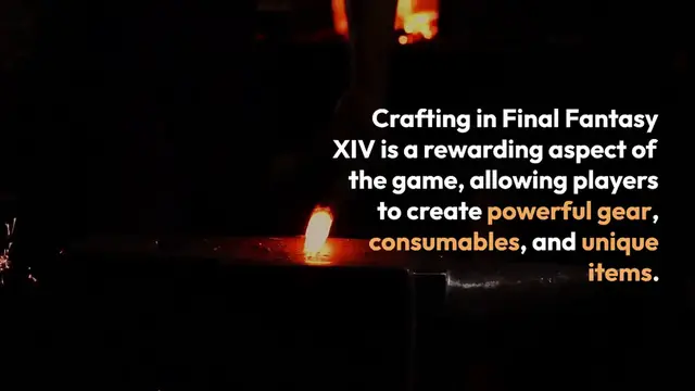 Video thumbnail for FFXIV Beginner's Crafting Tips