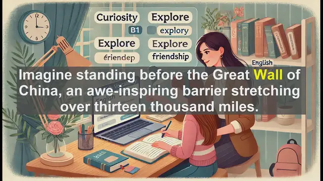 Video thumbnail for 2500 Must Know CEFR B1 Vocabulary - The Word 'Wall': From Physical Structures to Metaphorical Barriers