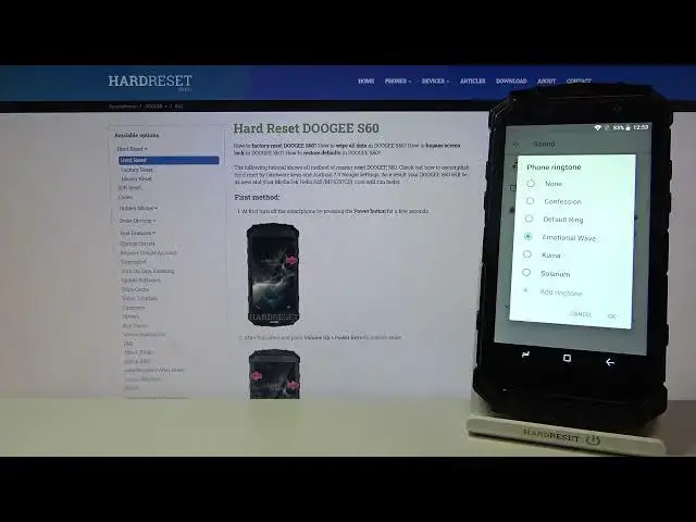 Video thumbnail for Ringtones List on DOOGEE S60 – Orginal Ringtones