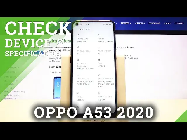 'Video thumbnail for How to Check Device Specifications in OPPO A53 2020 - About Phone Details'