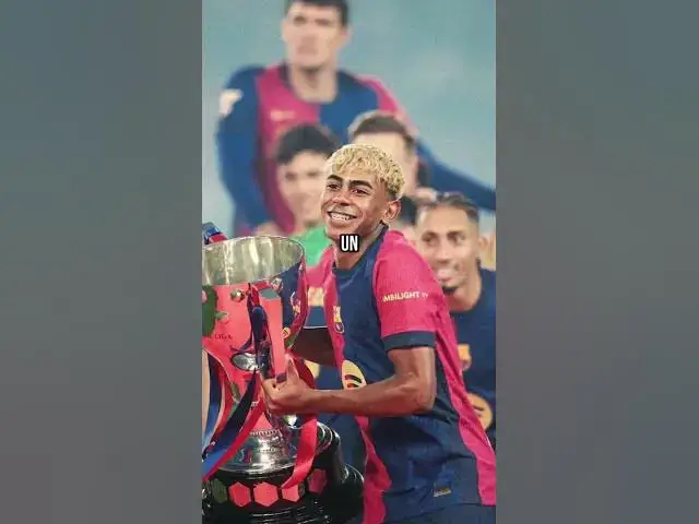 Video thumbnail for LAMINE ESTÁ CERCA DE UN RÉCORD HISTÓRICO DE MESSI