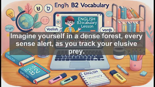 Video thumbnail for 1500 Must Know CEFR B2 Vocabulary - The Word 'Hunt': From Ancient Pursuit to Modern Language