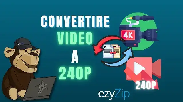 'Video thumbnail for Come Convertire Video in 240P Online (Guida Semplice)'