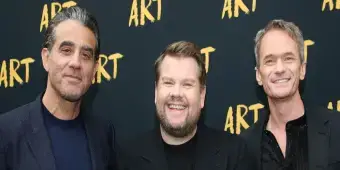 'Video thumbnail for Video: Inside Opening Night of ART with Bobby Cannavale, James Corden & Neil Patrick Harris'