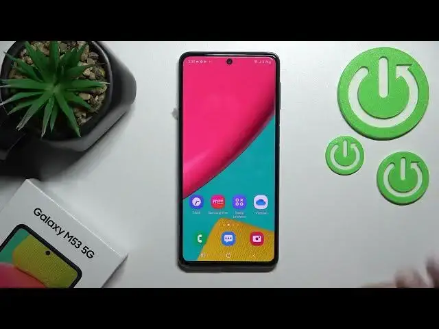 'Video thumbnail for How to Turn On / Off Flashlight on Samsung Galaxy M53'