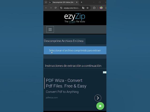 Video thumbnail for 📦 Extrae Archivos ZIP en tu Navegador | No Requiere Instalación de Software