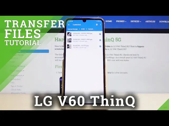 Video thumbnail for How to Transfer Files in LG V60 ThinQ 5G – Copy Data